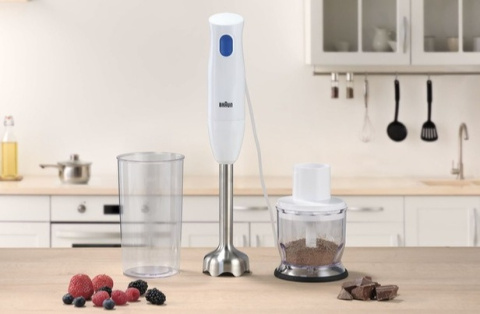 Braun MultiQuick1 MQ 450 W blender ręczny, biały