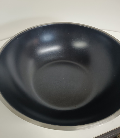 Wok Rosle Elegance 28 cm , głęboka patelnia ze stali - używany